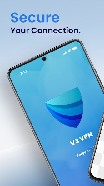V3VPN - Main screenshot showing features and interface