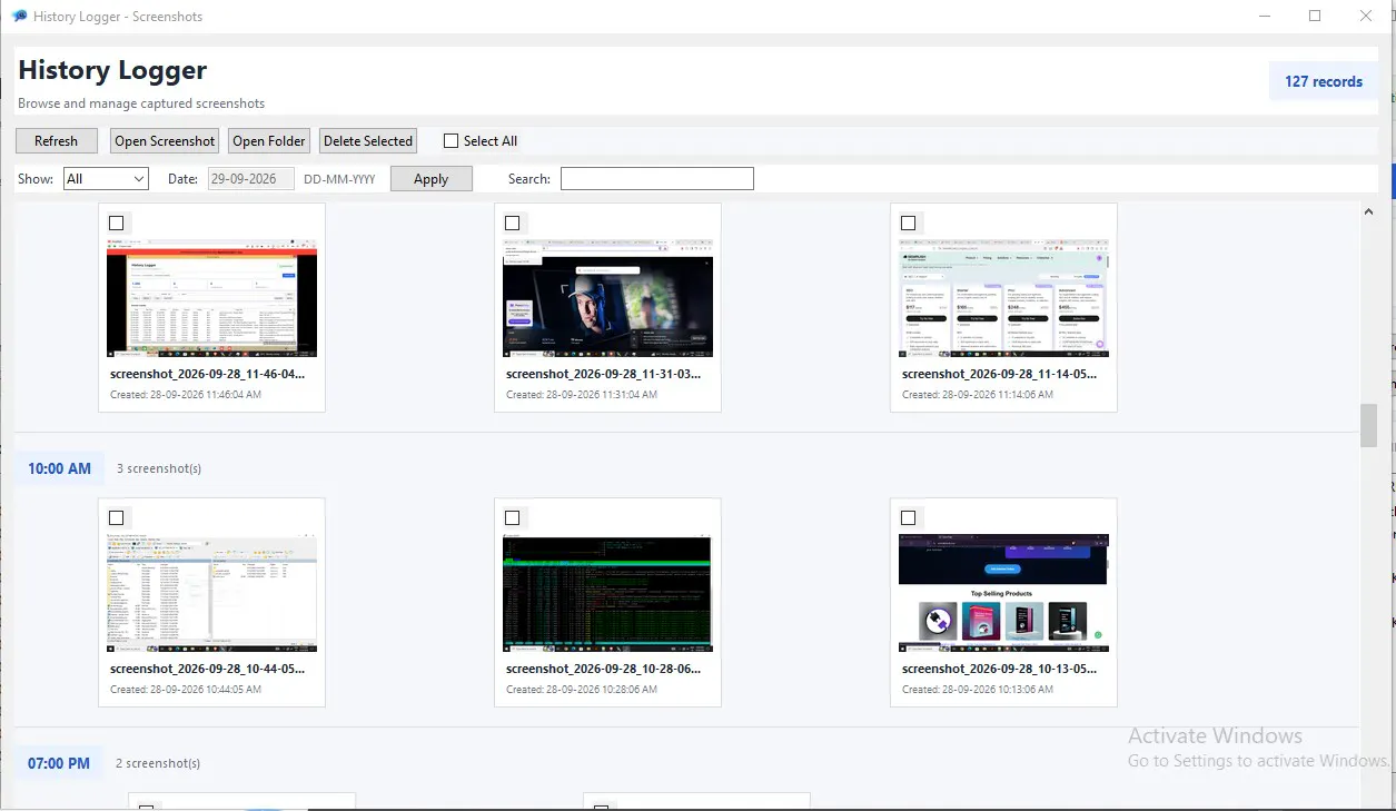 History Logger gallery image
