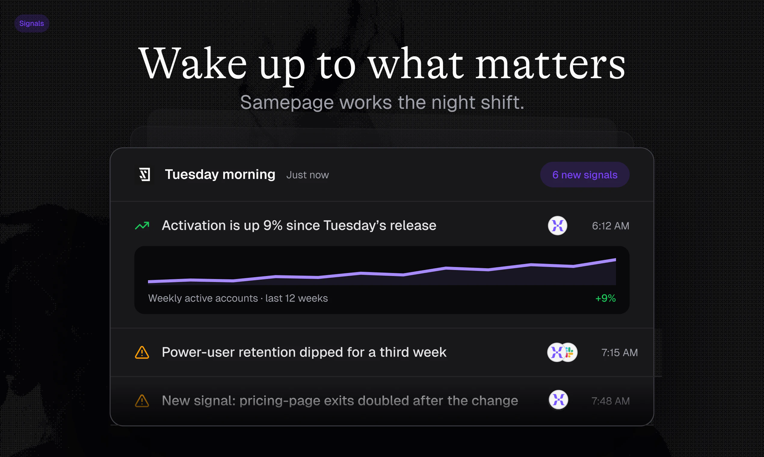 Samepage Signals 截图 2