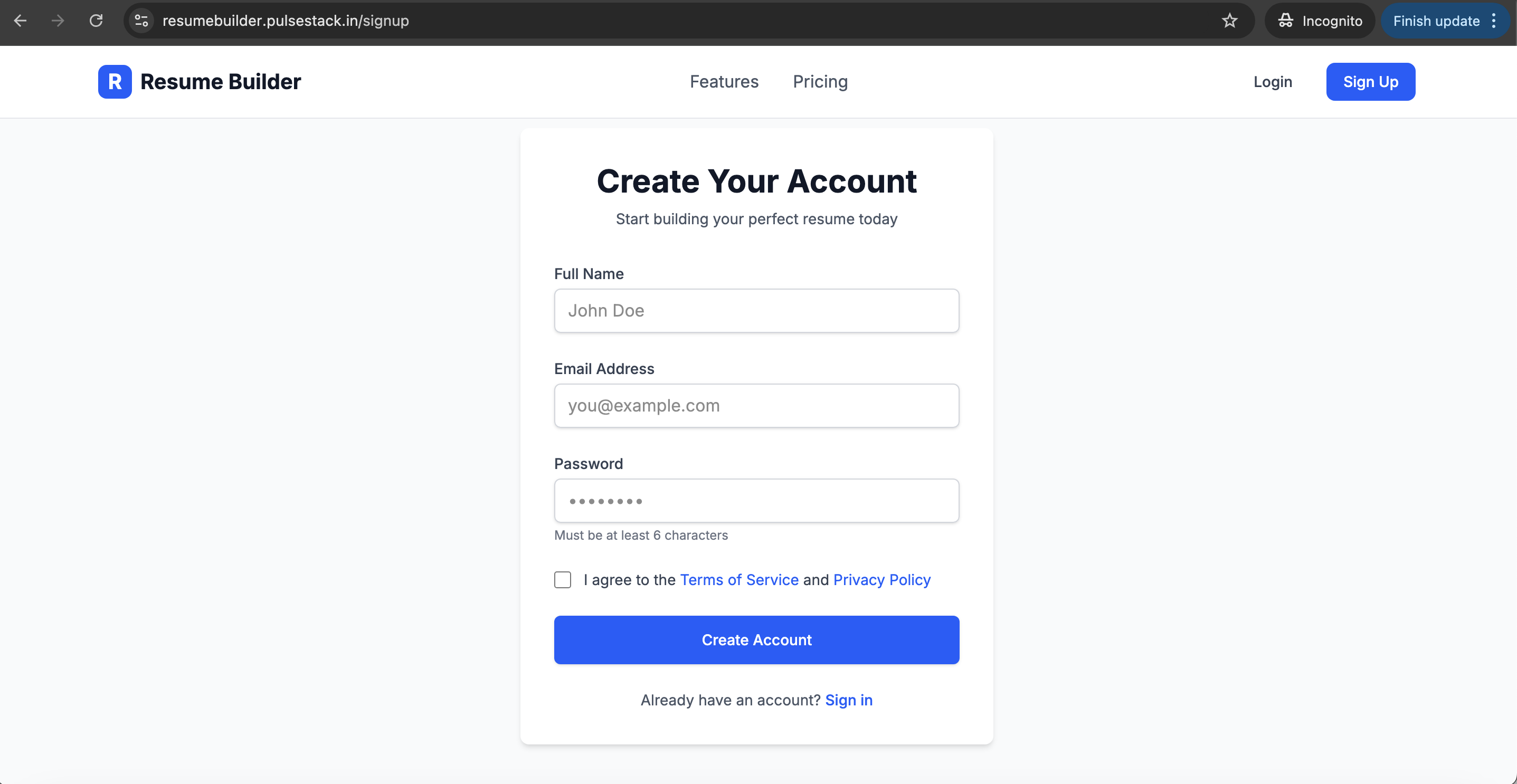 AI Resume Builder - Beat ATS gallery image
