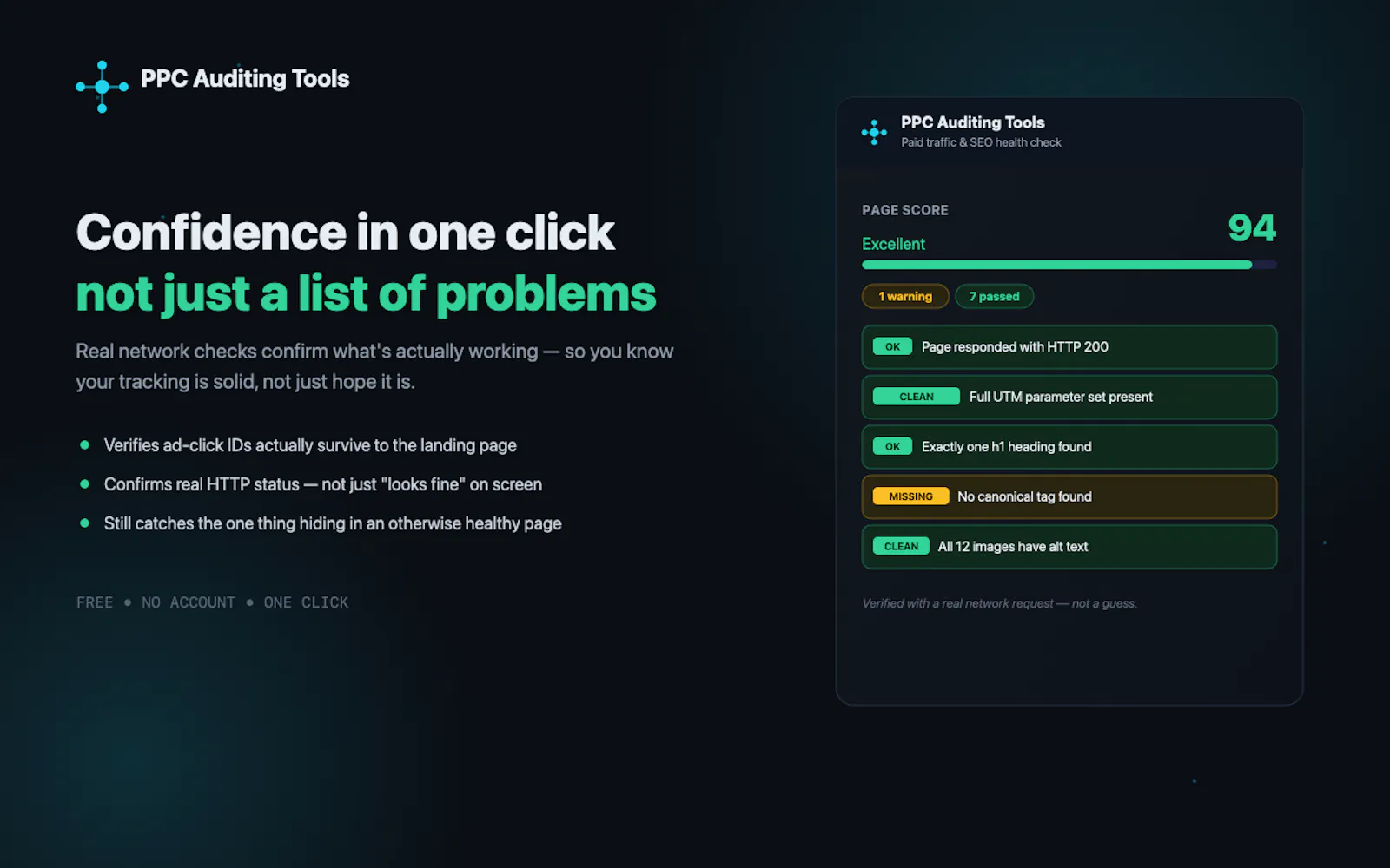 PPC Auditing Tools screenshot 4