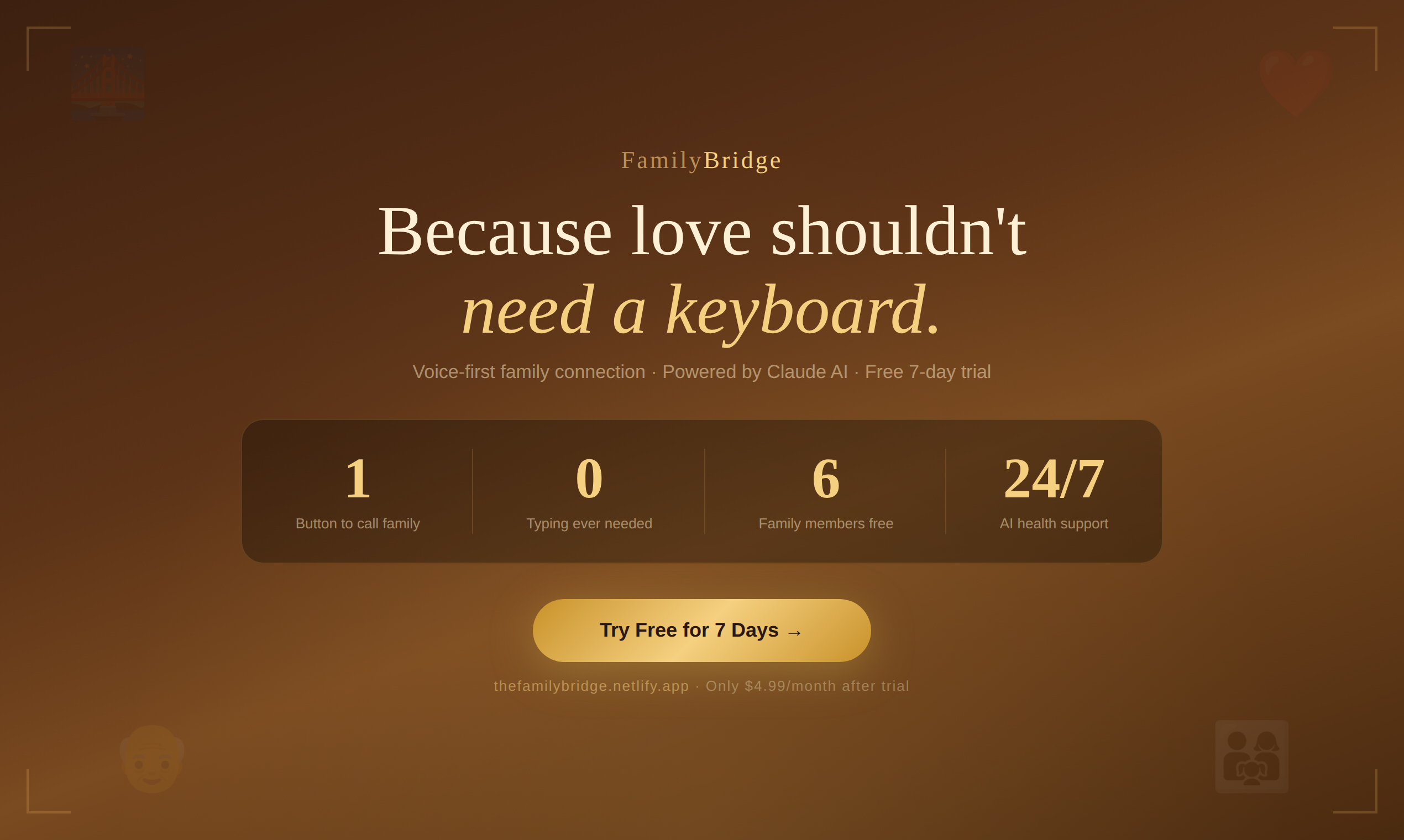 FamilyBridge — Voice gallery image