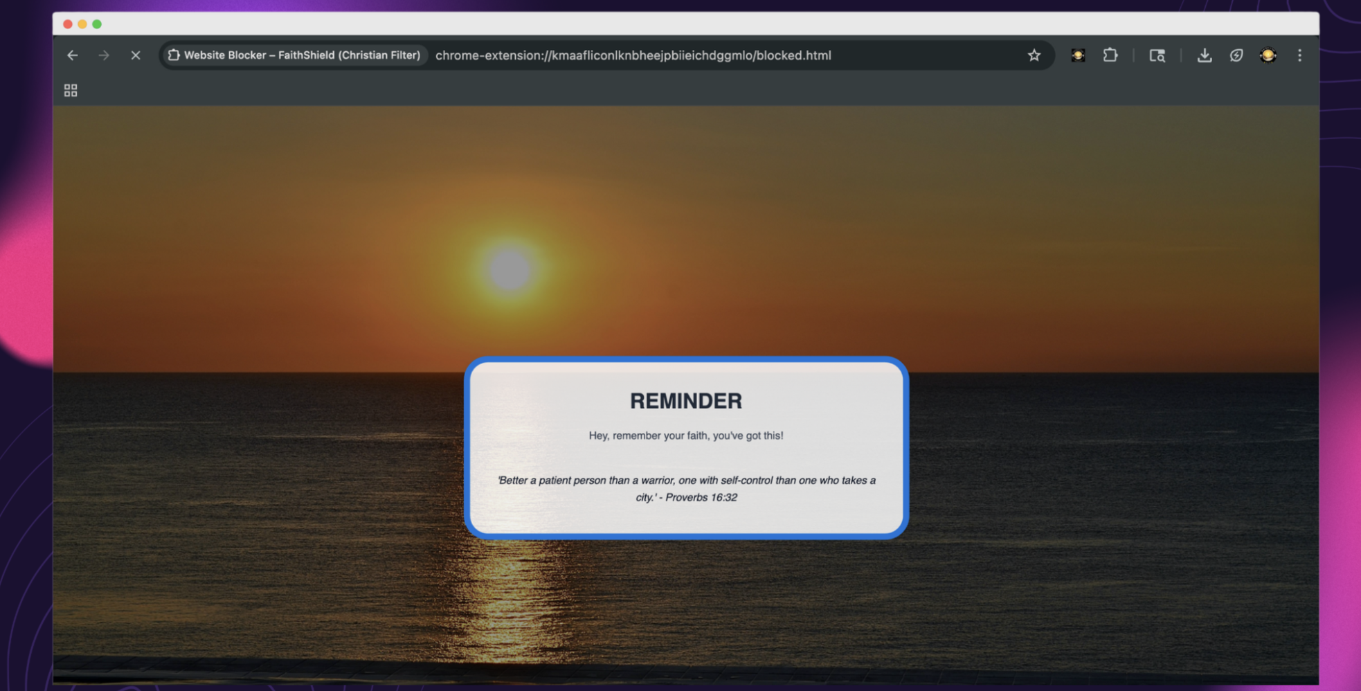 Sito web bloccante Faithshield (Christian) media 6
