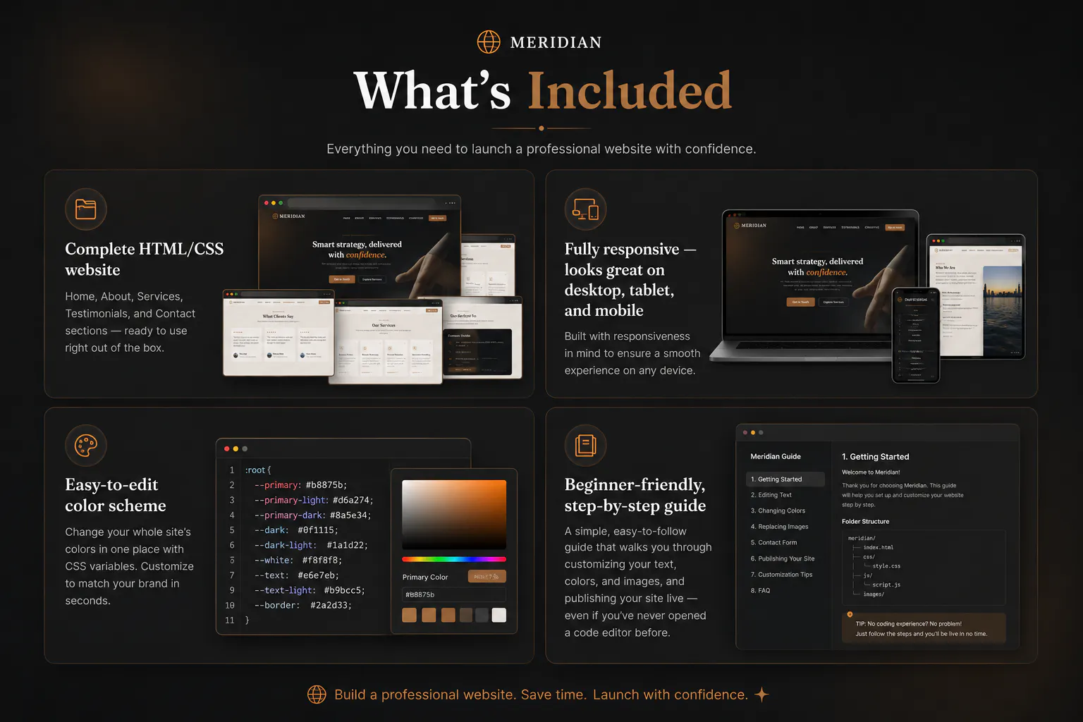 Small Business Website Template gallery image