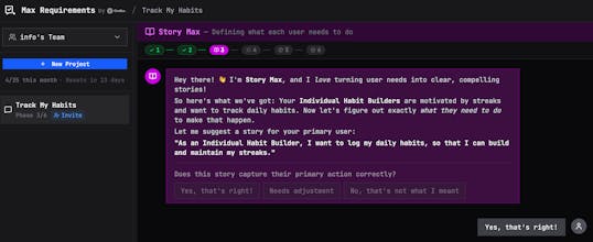 Max Requirements - by omika.ai gallery image