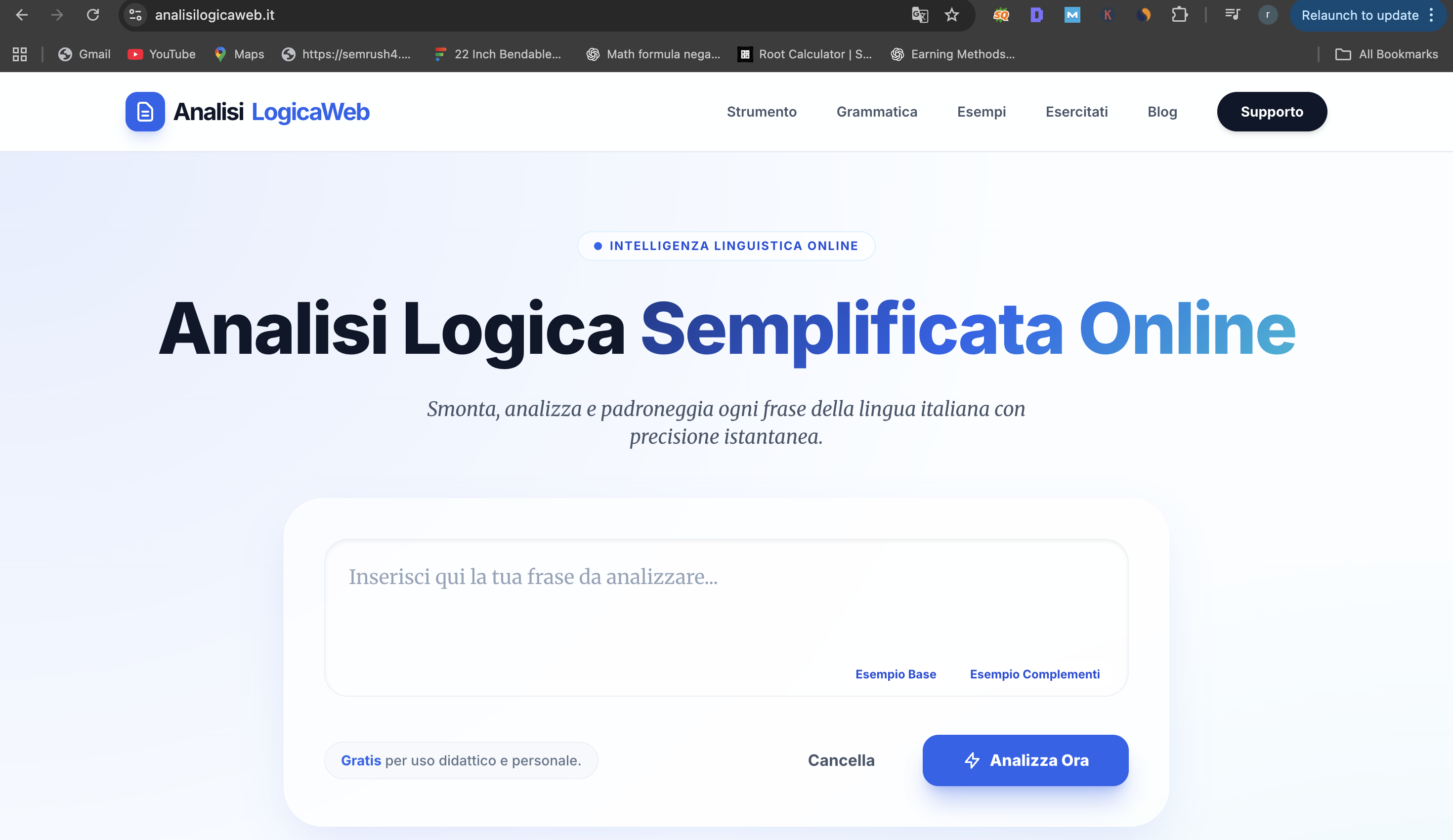 Analisi Logica Web gallery image