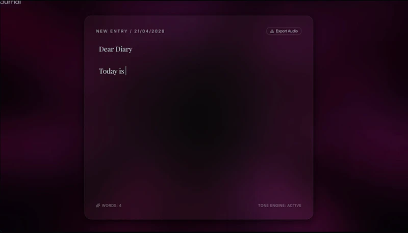 Ambient Journal screenshot 3