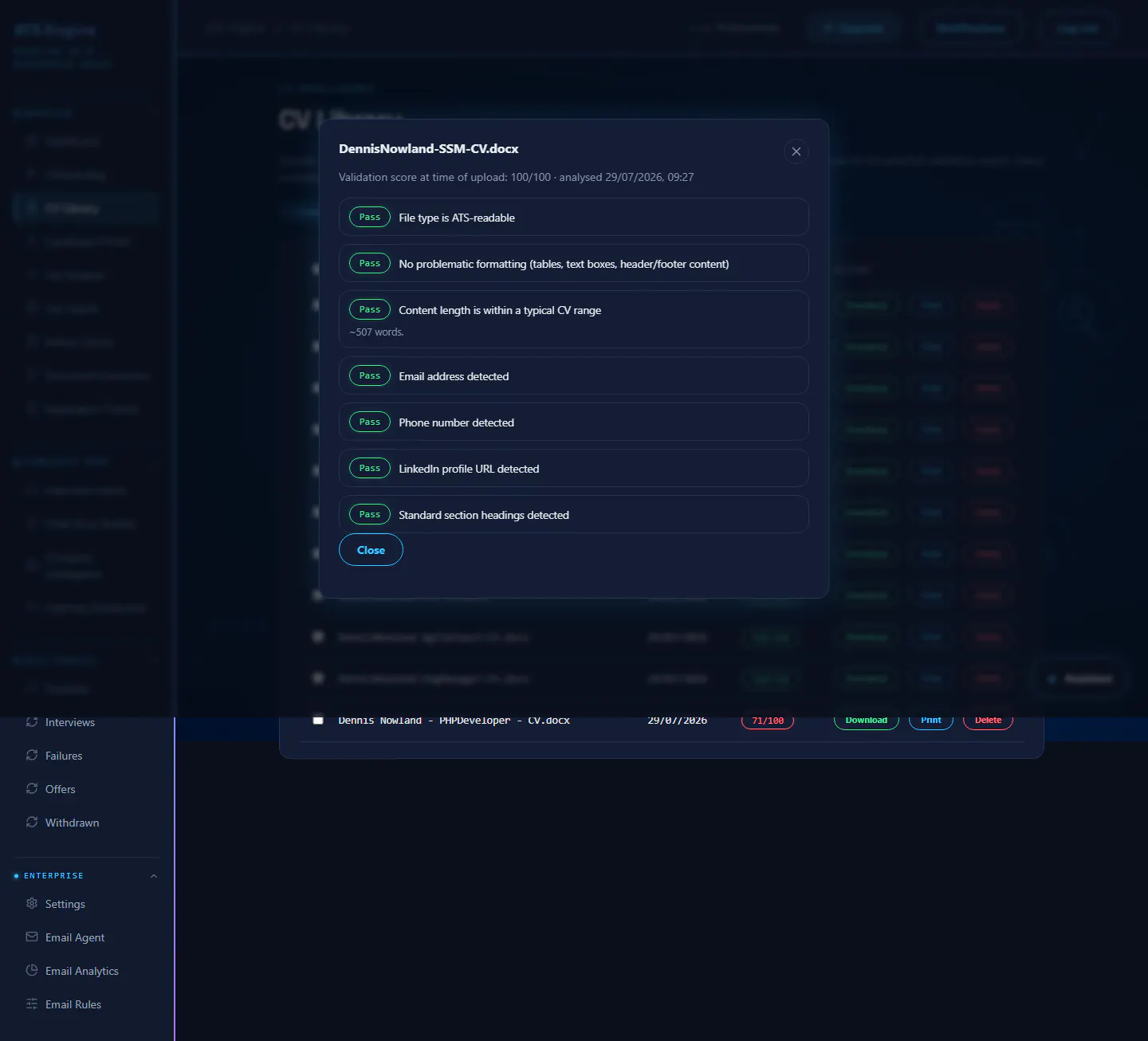 ATS Engine: Intelligent Hiring gallery image