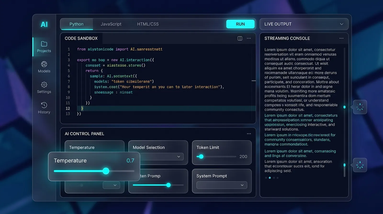 NexaAI Template screenshot 4