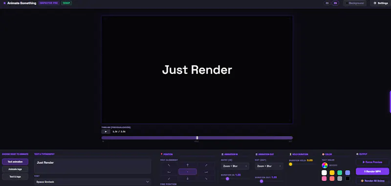 AnimFast screenshot 1