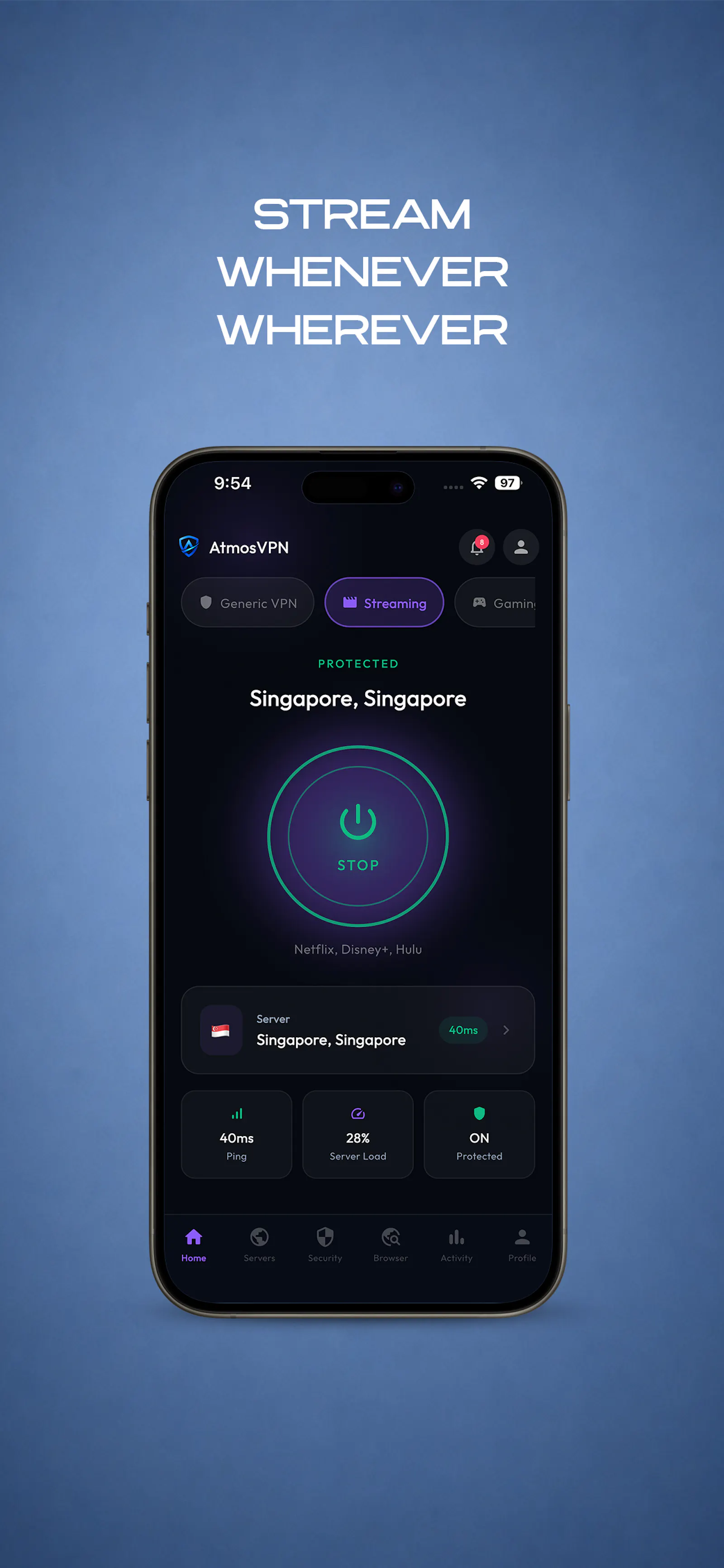 AtmosVPN: Secure VPN screenshot 3