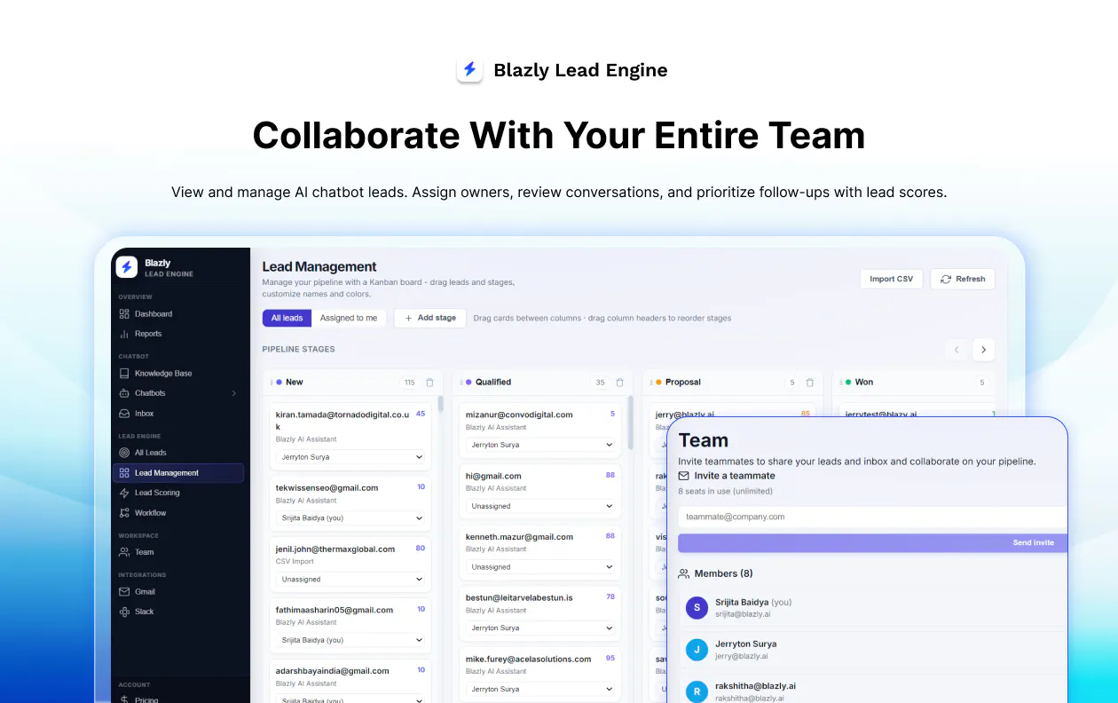Blazly Lead Engine gallery image