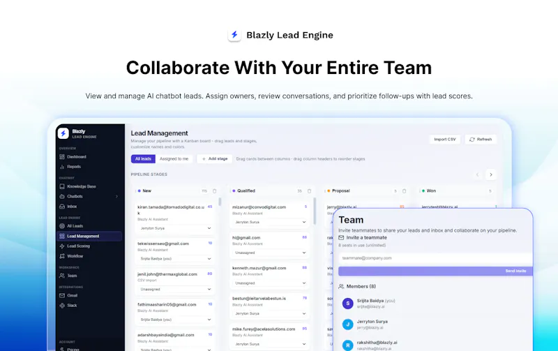 Blazly Lead Engine screenshot 6