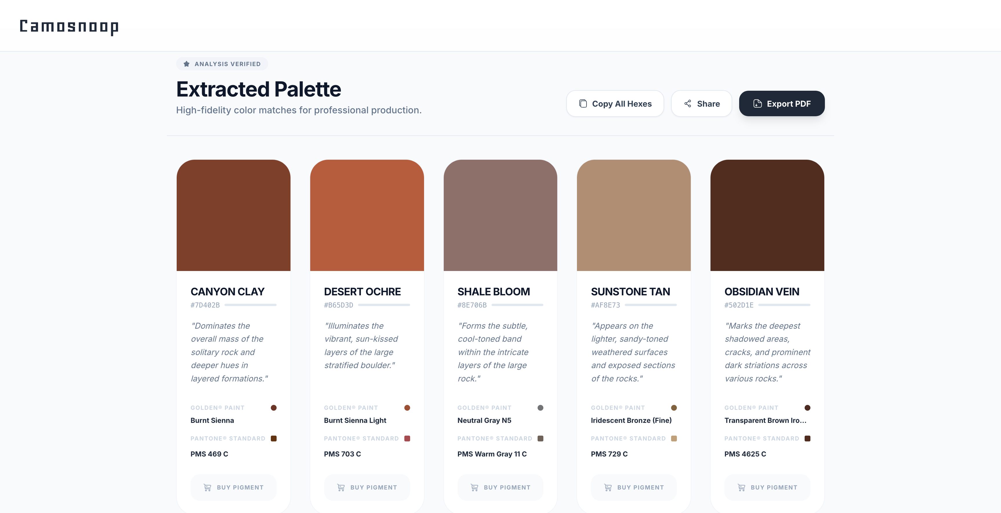 Camosnoop gallery image