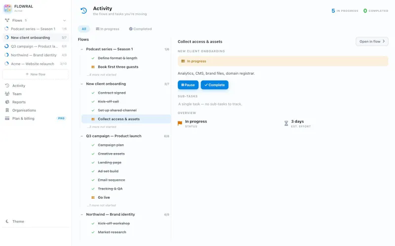 Flowral screenshot 4