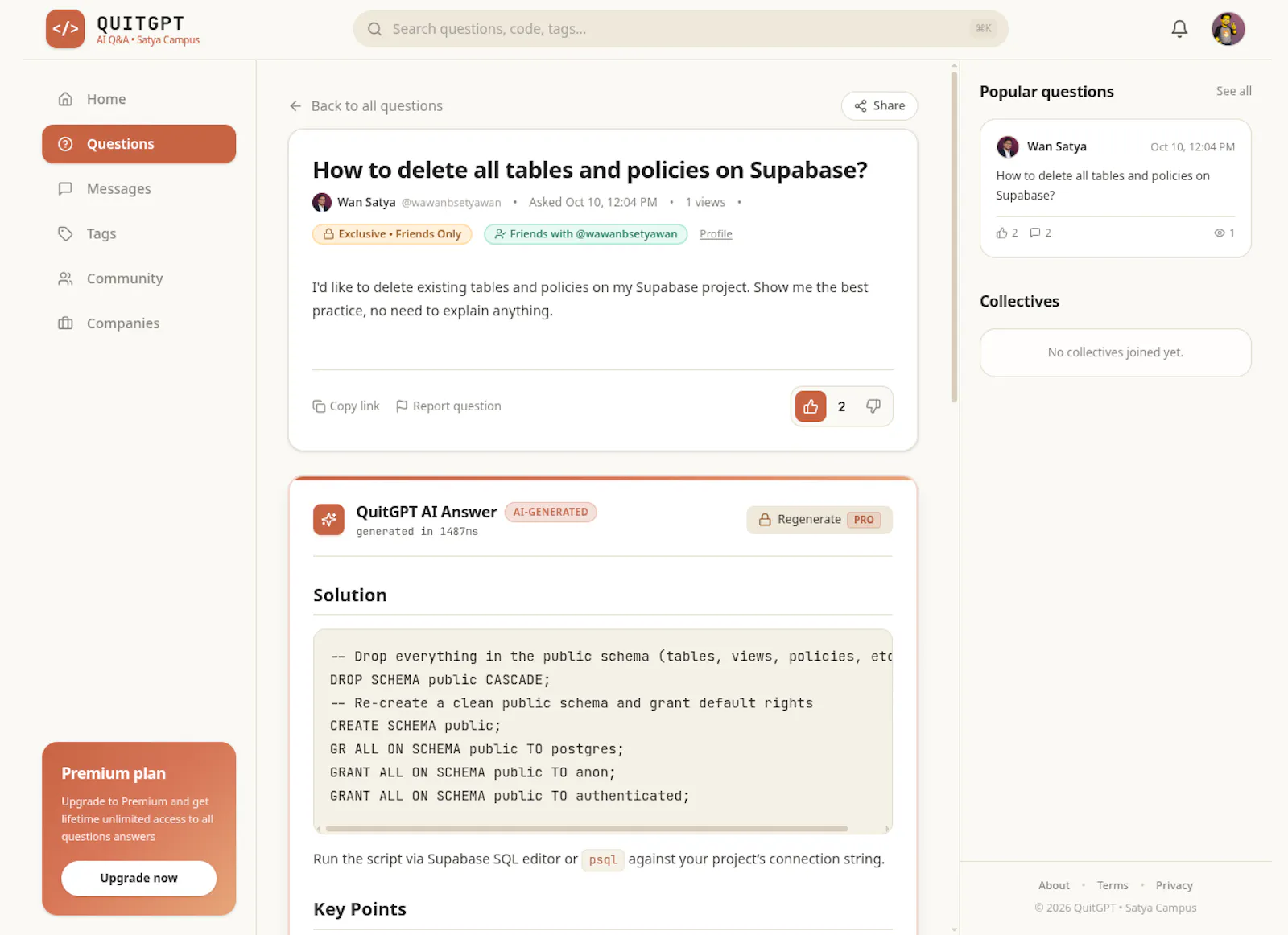 QuitGPT screenshot 2