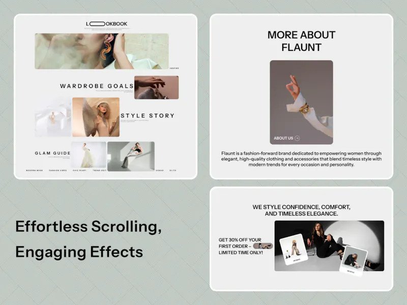 Flaunt Clothing Shopify Theme screenshot 3