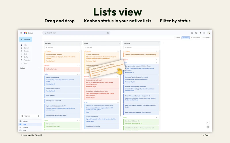 Barr  screenshot 4