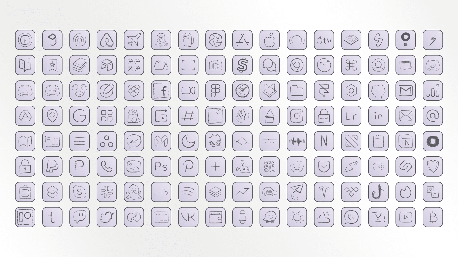 iOS 14 Charcoal Icons gallery image