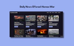 Israel-Hamas War Dashboard media 3