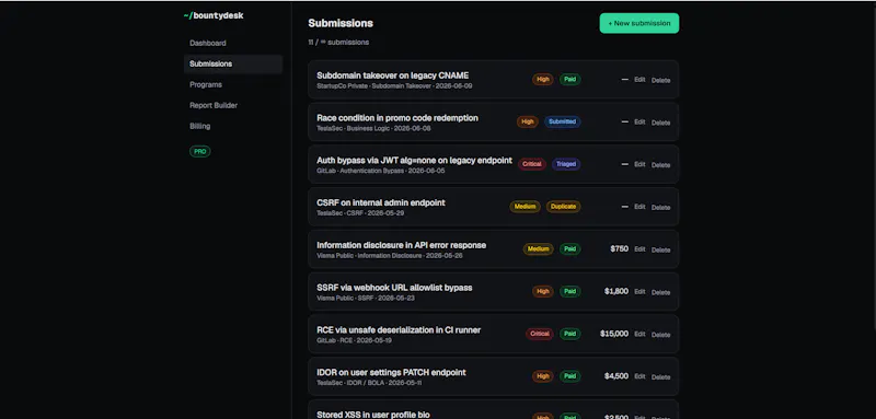 BountyDesk screenshot 12