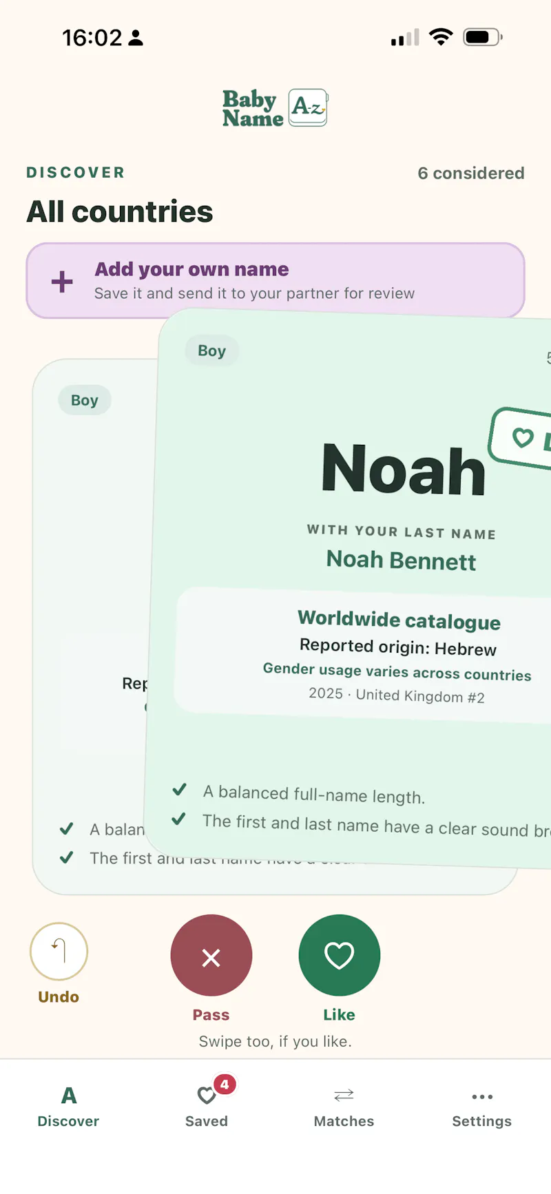 Baby Name A-Z screenshot 2