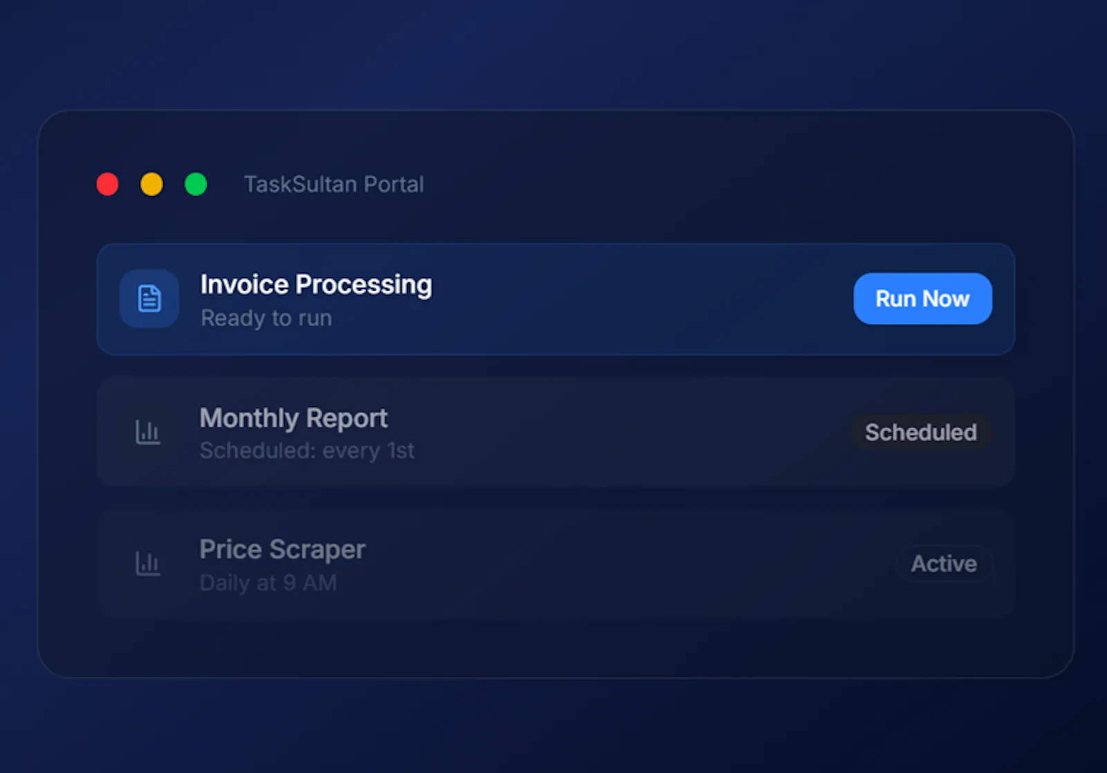 TaskSultan screenshot 2