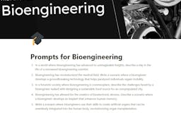 ChatGPT Prompts for Bioengineering media 2