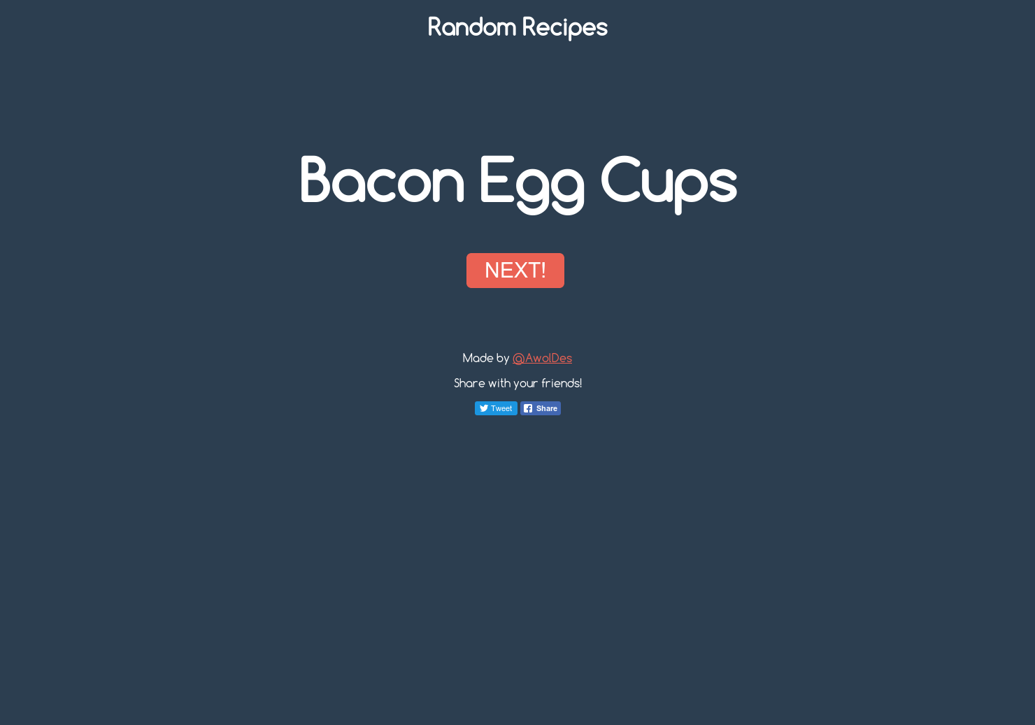 Random Recipes  gallery image