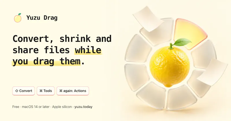 Yuzu Drag screenshot 1