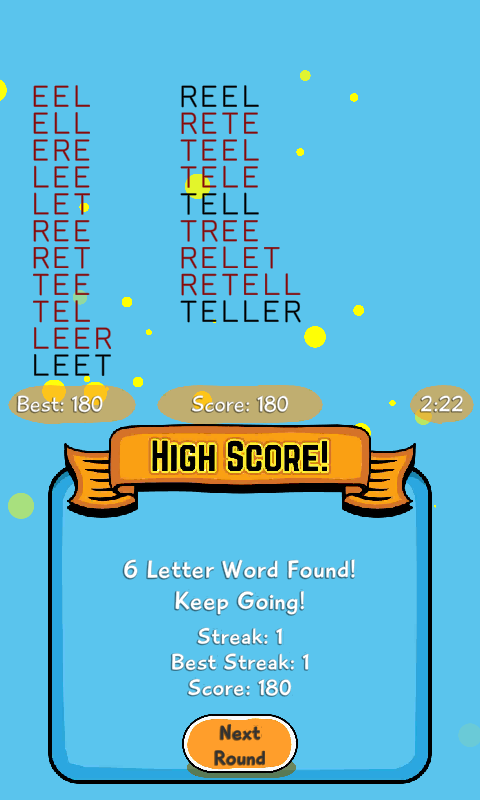 Twisty Words - word scramble game gallery image