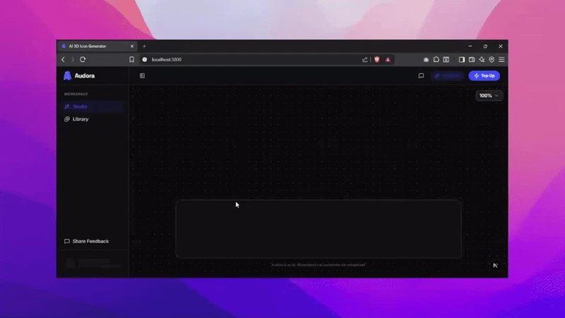 Audora screenshot 1 (video preview)