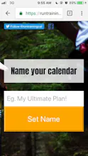 Run Training Calendar gallery image