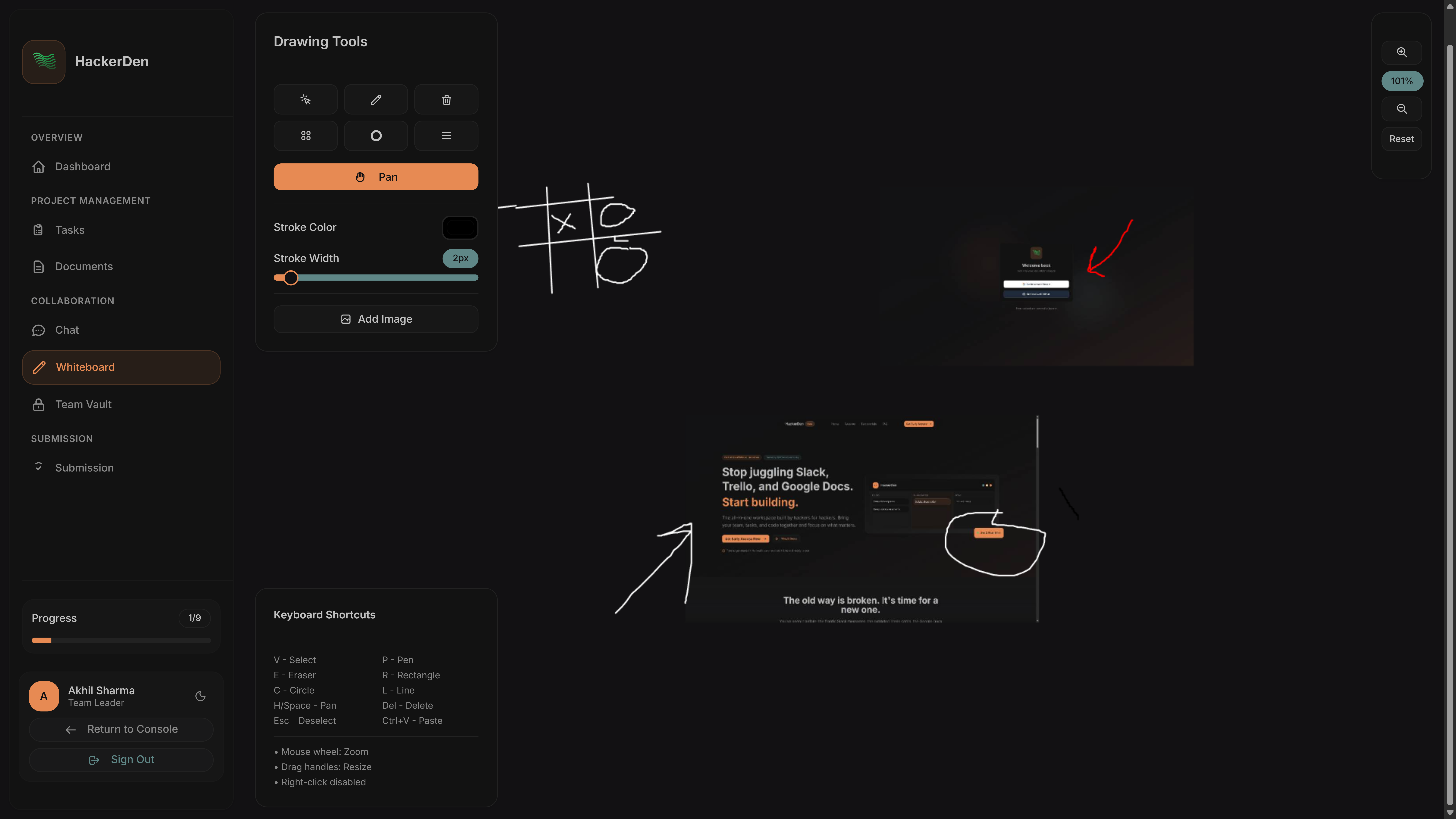 hackerDen gallery image