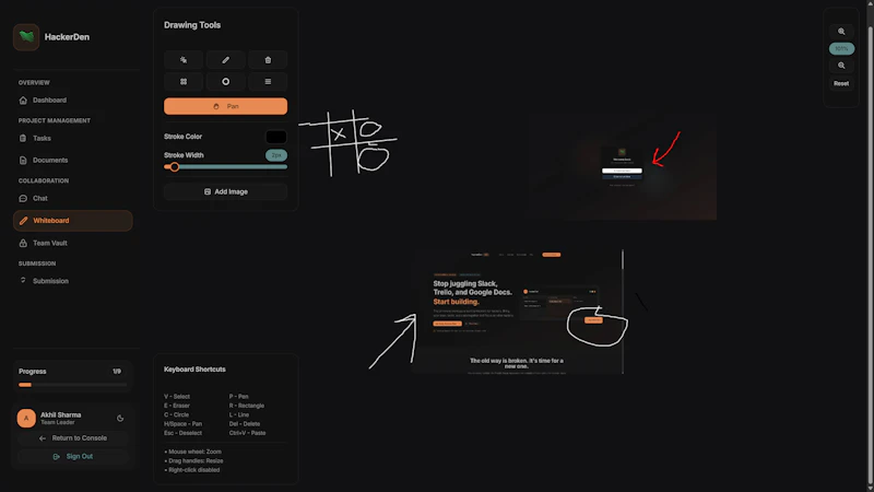 hackerDen screenshot 4