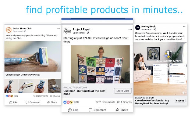 Facebook AdFinder gallery image