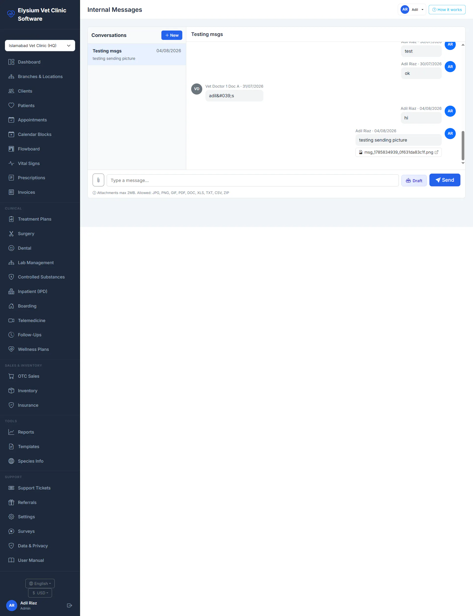 Elysium Vet Clinic Software gallery image