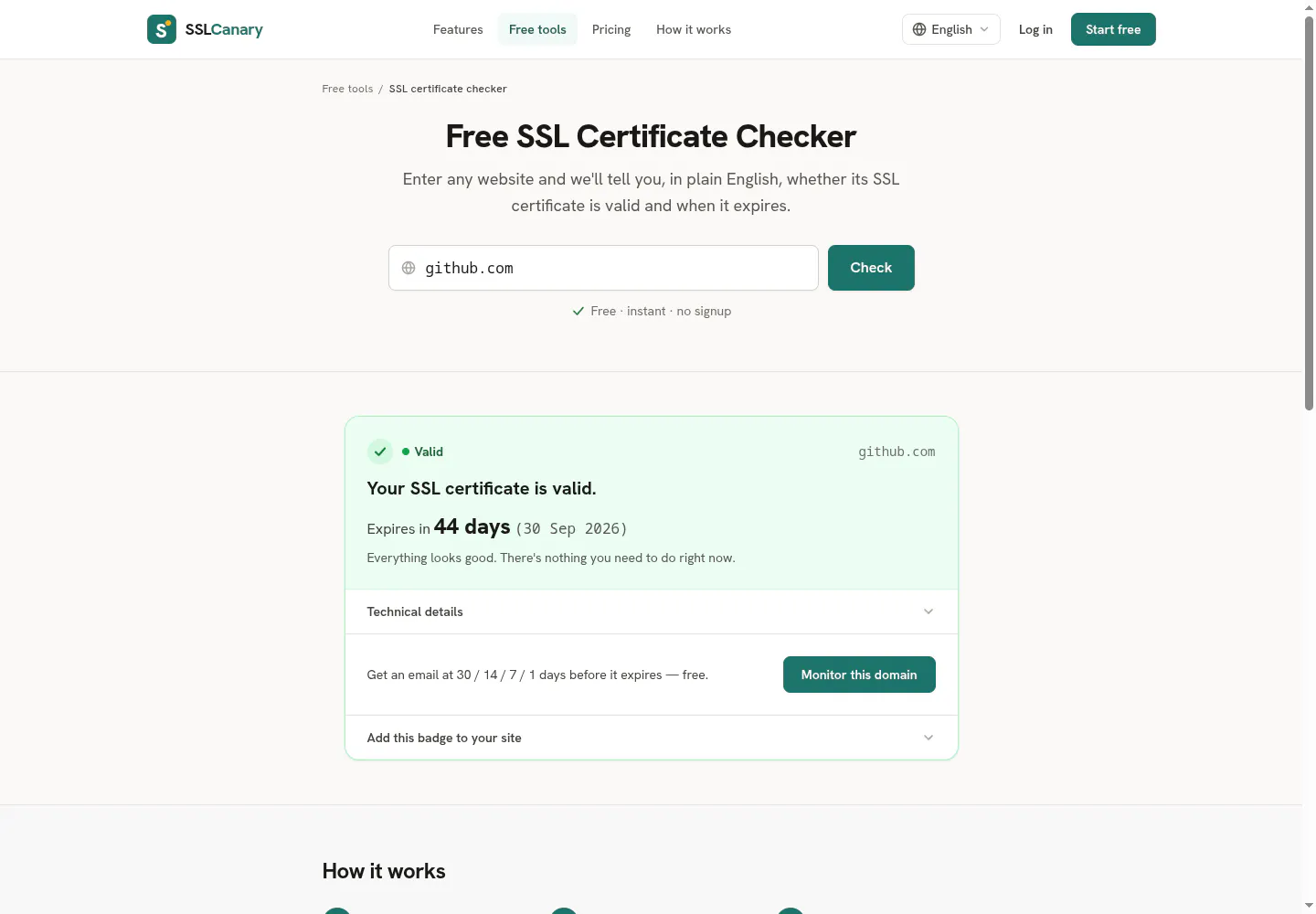 SSLCanary gallery image