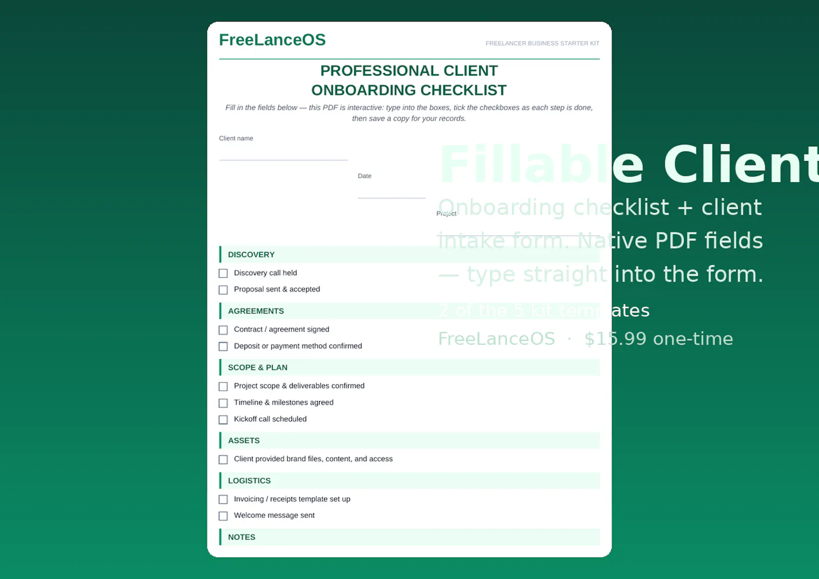 FreeLanceOS  screenshot 4