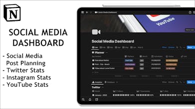 Social Media Dashboard gallery image