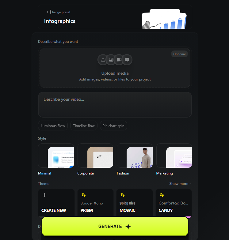 Higgsfield Vibe-Motion gallery image