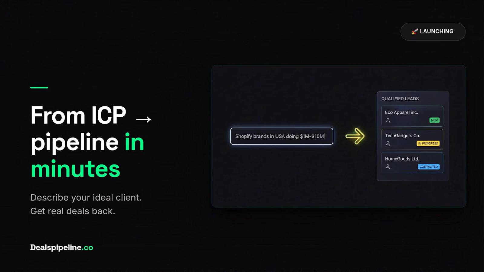 A pipeline of real deals screenshot 1