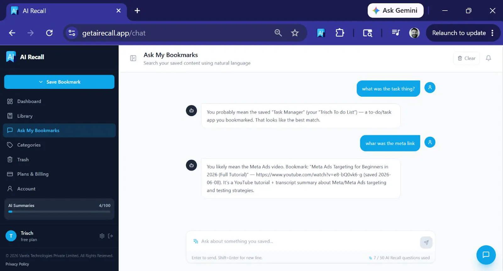 AI Recall screenshot 3
