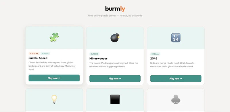 Burmly screenshot 2