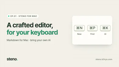 Steno gallery image
