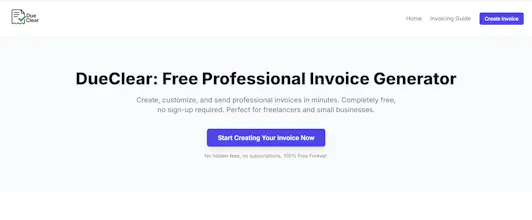 DueClear gallery image