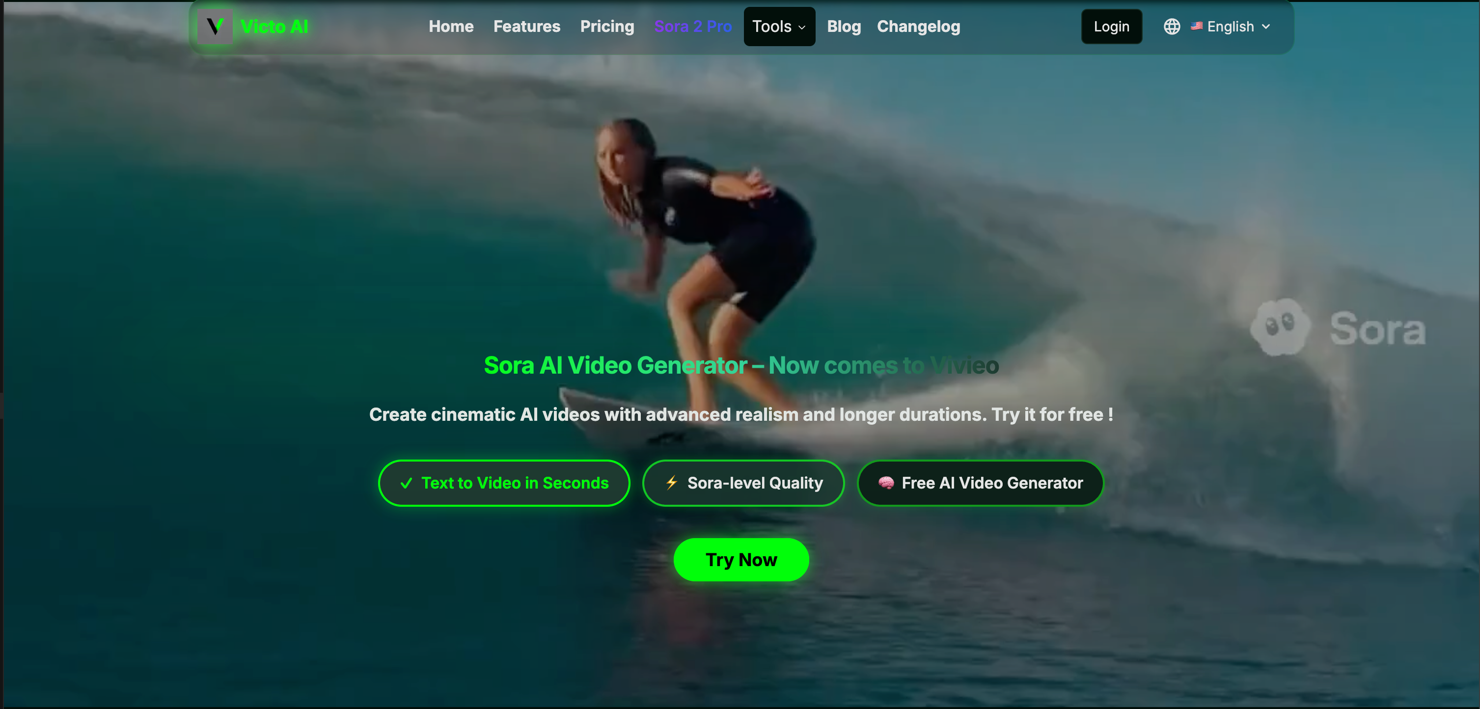 Victo AI-Sora 2 AI Video Generator - Screenshot 2 preview