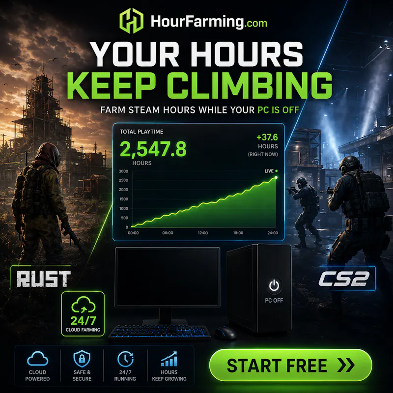 Steam Hours Farming screenshot 1