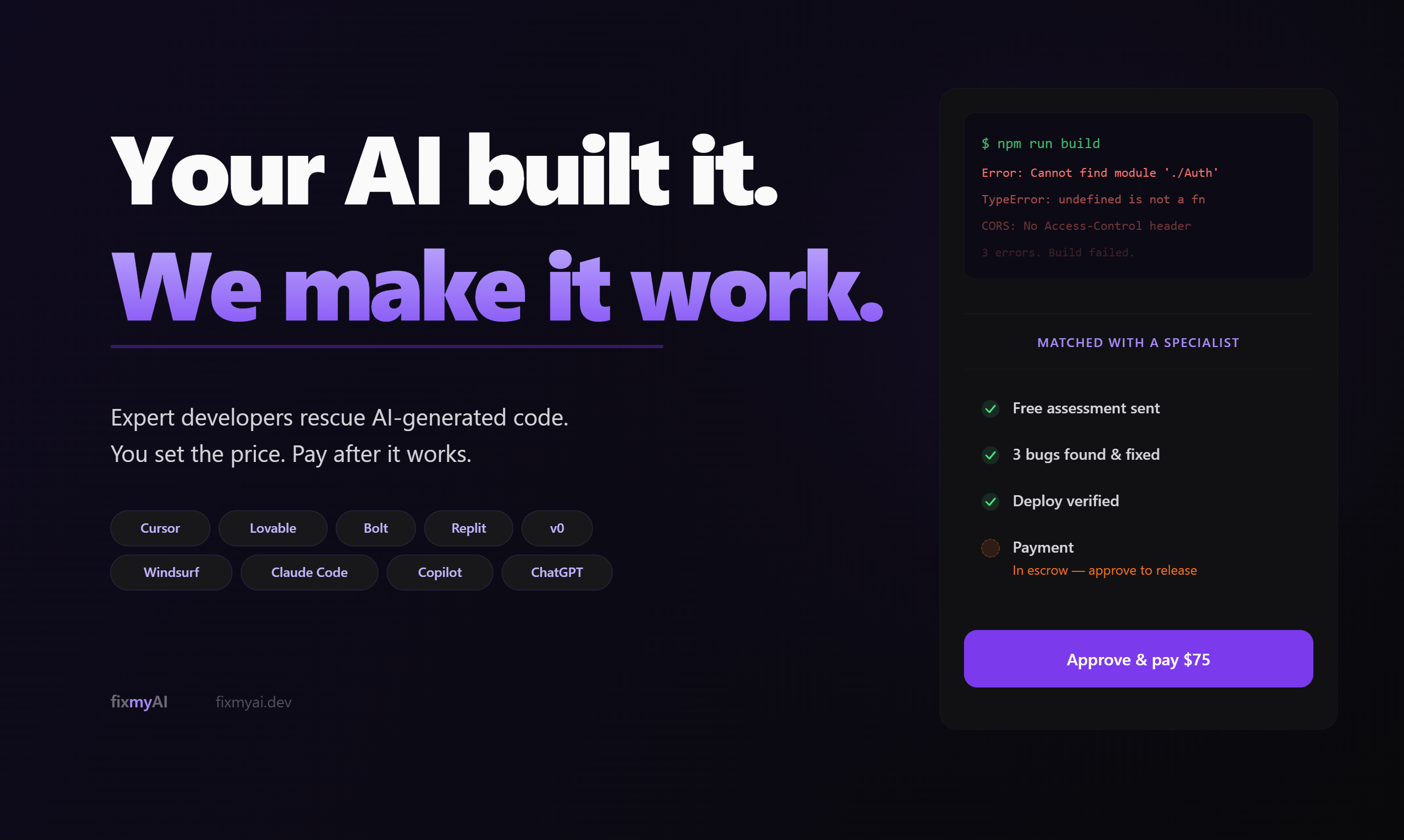 FixMyAI gallery image