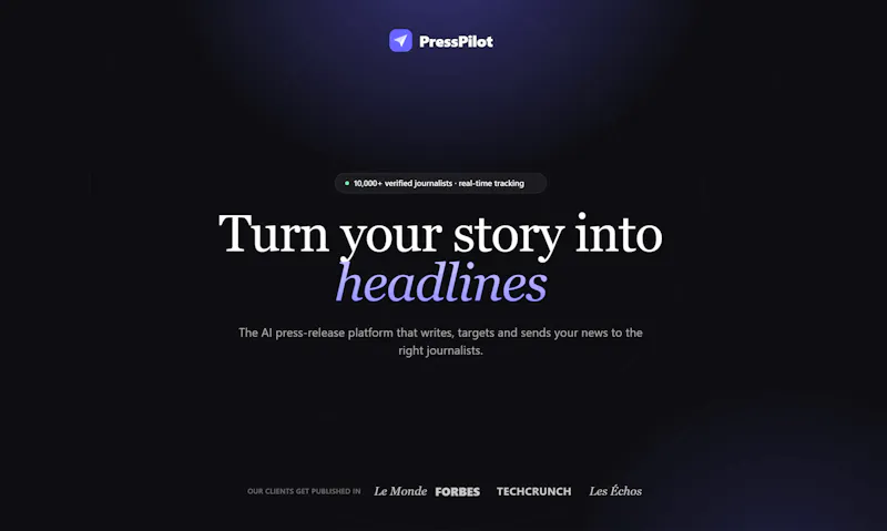 PressPilot screenshot 1
